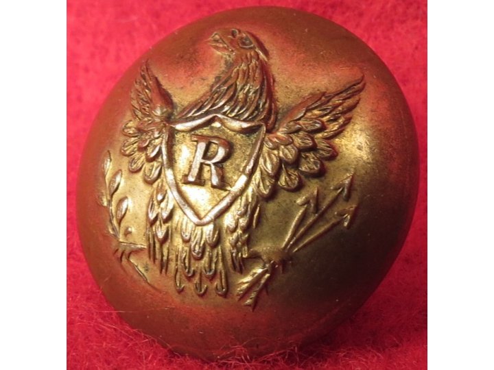 Pre-Civil War Rifleman Button